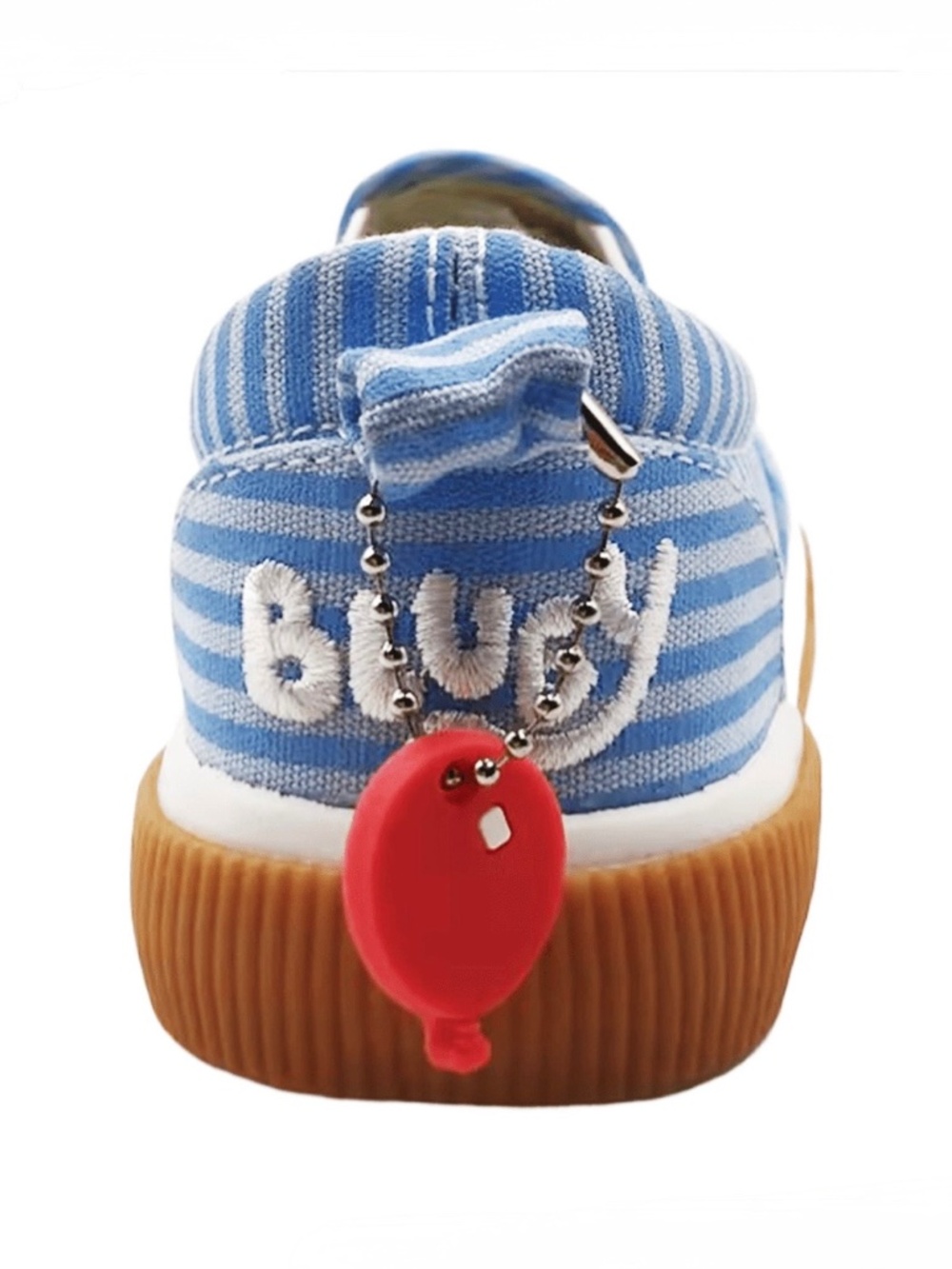 Bluey Toddler Unisex Blue Slip On Sneakers Size 10T NWT - Picture 4 of 5